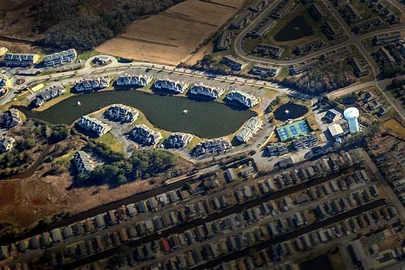 Bayville Shores Partial Aerial Photograph