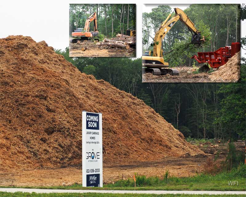 The Grove Mulch Pile Graphic